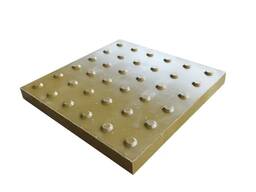 Плитка тактильная полимерпесчаная "Конус" 330х330х30