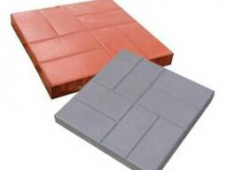 Плитка тротуарная, бордюр, водосток.