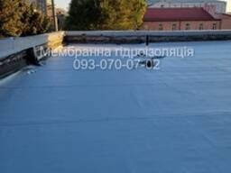 Продаж та укладання ПВХ мембрани для гідроізоляції та плоских дахів