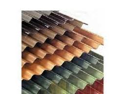 Цветной шифер Ф- 1750 х 1130м. (Чорный , Графитовый) только опт