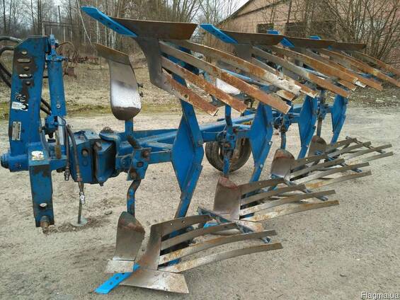 Плуг оборотный Rabe Werk 4 корпусной ленточный отвал, Lemken