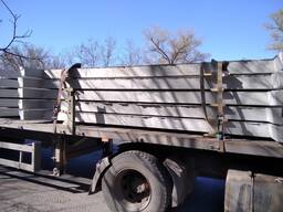 Панель парканна ЗП 400-2. 3980х2900 мм Промислові бетонні огорожі