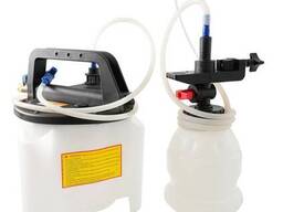 Пневматическая установка для замены тормозной жидкости и жидкости сцепления бак 2л для...