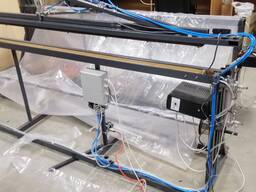 Пневматический запайщик матрасов. Два шва.