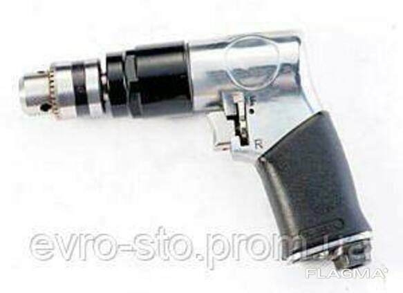 Пневмодрель с реверсом 1800 об/мин 3/8" 13804