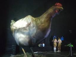 Надувная курица огромная фигура