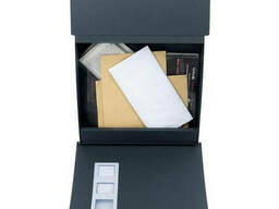 Почтовый ящик для писем и газет для частного дома SN3649 (антрацит)