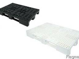 Пластиковые паллеты 1200х800 мм