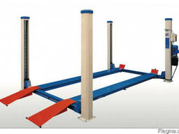 Подъемник четырехстоечный