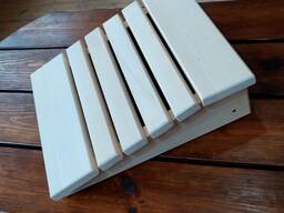 Подголовник - подспинник для бани или сауны