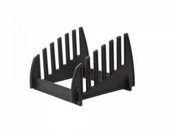 Подставка для 6 12мм разделочных досок One Chef черная полипропиленовая 114001. ..