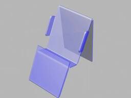 Подставка универсальная с ограничителем и держателем ценника