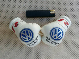 Подвеска (боксерские перчатки) Volkswagen R-LINE White