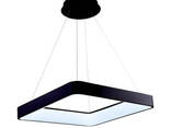 Подвесная Led-люстра черная квадратной формы Valeso V 1137 BK - фото 1