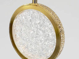 Подвесной светодиодный светильник в золотом корпусе 2056/1GD