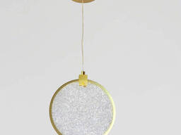 Подвесной светодиодный светильник в золотом корпусе 2059/1GD