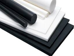 Поліамід лист 8-70х1000х2000 мм (білий/чорний)