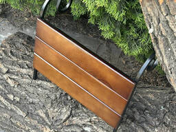 Боковая полка Mzavod для мангала Зевс на 12 шампуров темное дерево