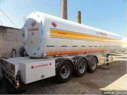 Полуприцеп - Аммиаковоз (транспортировщик аммиака) .