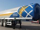 Полуприцеп для перевозки сжиженного аммиака V=36м/куб - фото 1