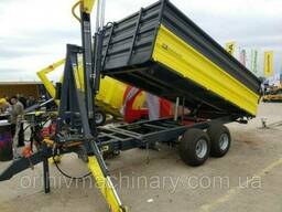 Полуприцеп с краном DL Agromaster