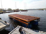 Понтон, пірс причал, плавуча платформа. - фото 3