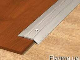 Порог алюминиевый анодированный, без покрытия