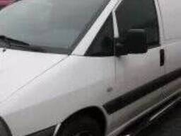 Пороги труба с проступью на Peugeot Expert 1995-2007