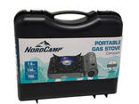 Портативная газовая плита Nord Camp 1,8кВт с пьезоподжигом Compact - фото 2