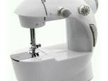 Портативная швейная машинка 4 в 1 с адаптером 220 и педалью - фото 1