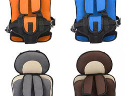 Портативное бескаркасное детское автокресло от 1 года до 9 л