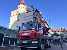 Послуги оренди автовишки/18м. 22м. 27м. 30м. 32м. 35м. 46м. 51м. 66м.