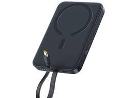 Повербанк 10000 mAh с беспроводной зарядкой MagSafe Baseus EnerFill FM11 Magnetic. ..