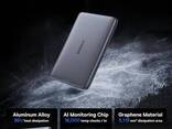 Повербанк 10000 mAh с беспроводной зарядкой MagSafe Baseus PicoGo Ultra-Slim Qi2 (27W. .. - фото 3