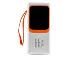 Повербанк MXH 70000 mAh 66W с фонариком - фото 3