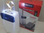 Повербанк ProTech B-07 белый 50000 mAh с дисплеем, Портативная универсальная мобильная. .. - фото 1