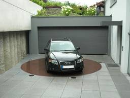 Поворотная платформа автомобиля для улицы гаража парковки, производство.