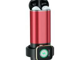Power Bank 3 в 1 для Iphone, Apple Watch и AirPods Красный