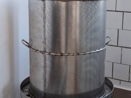 ПР-100 Прес для віджиму виногадної мезги , гідро/пневматичний AISI 304