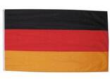 Прапор Німеччини з металевими люверсами 90x150 см. MFH. Німеччина. - фото 2