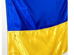 Прапор України поховальній атлас 1.6х2.4м