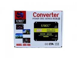 Преобразователь напряжения 24v-12v 40A UKC