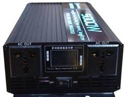 Преобразователь напряжения/инвертор с чистой синусоидой 12 DC - 220 AC 5000W max...