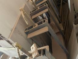 Пресс для дерева из 6 и 12 рабочих секций