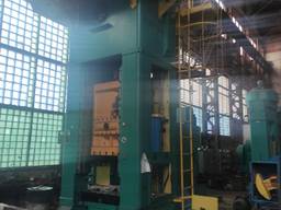 Пресс однокривошипный модель КД2536 усилием 400тн