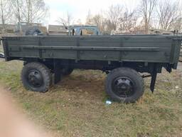 Причіп СМЗ-8325(2-ПН-2М), бортовий, новий, із зберігання.