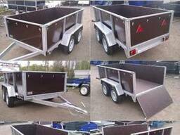 Прицеп (Хамер-Люкс) Двухосный Оцинкованный 1500х3000х600мм. Акция!!! Регистрация. ..