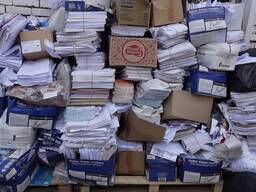 Прийом та вивіз макулатури офісного паперу А4, книг, газет, журналів, плівки