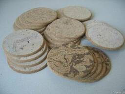 Пробковые подставки под чашки