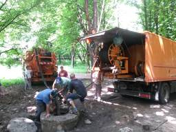 Прочистка, промывка труб